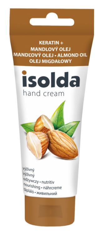 Isolda krém na ruce - mandlový olej a keratin 100 ml