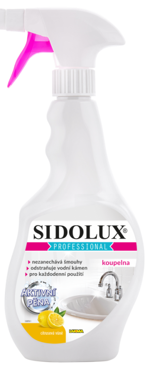 Aktivní pěna na koupelny SIDOLUX PROFESSIONAL 500 ml č.1