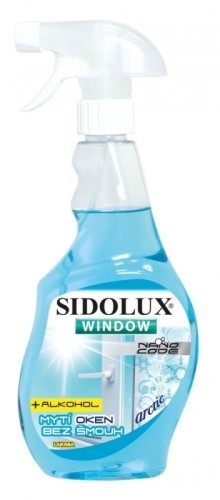 Čistící prostředek na okna  SIDOLUX Nano Code Arctic 500+250 ml